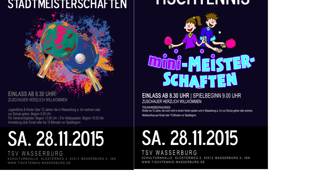 Stadtmeisterschaften 2015