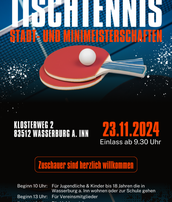 Stadtmeisterschaften 2024 am 23. November